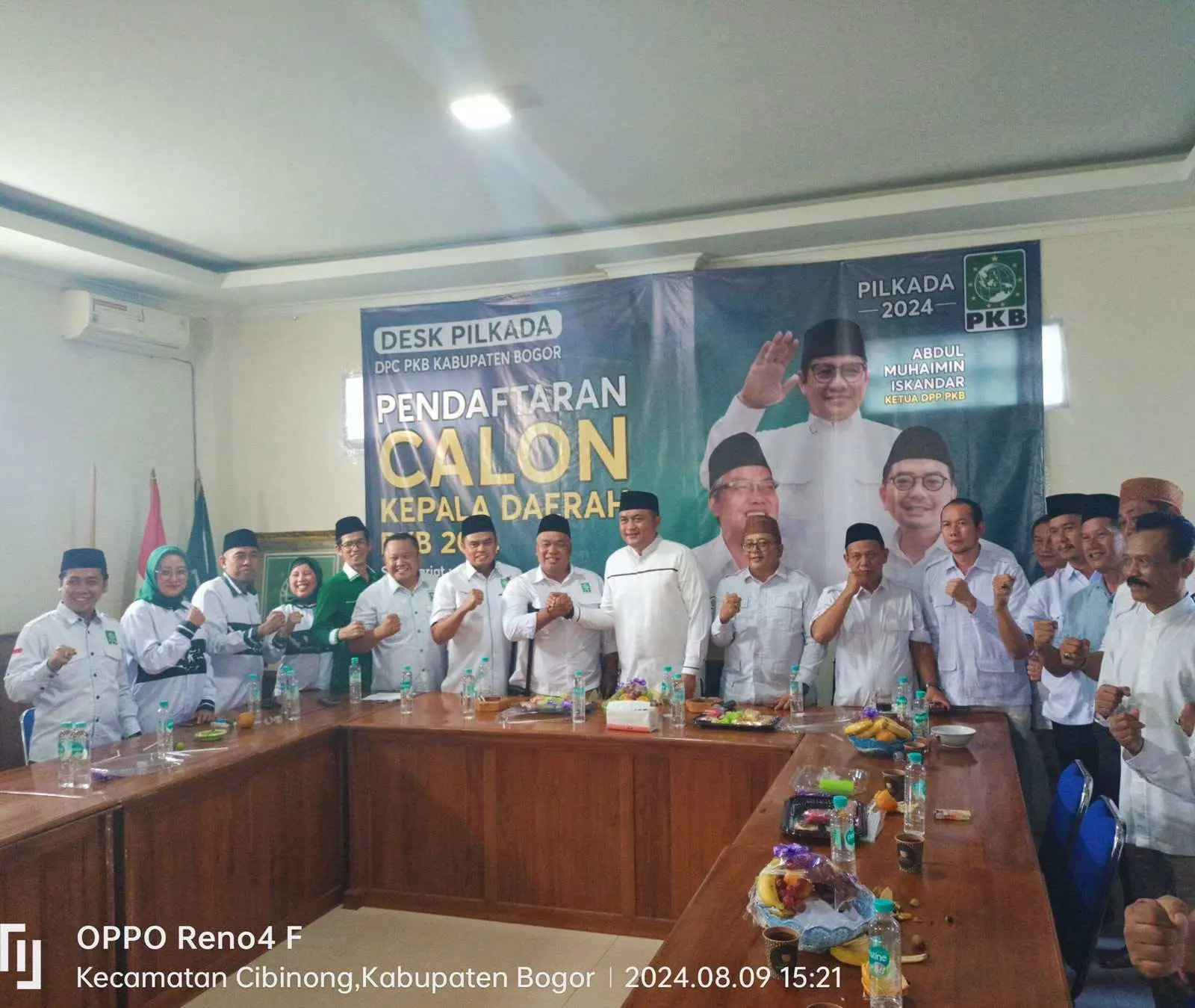Sambangi PKB, Calon Bupati Bogor Rudy Susmanto Ajak Kekuatan Nasionalis dan Agamis Bersatu Bangun Kabupaten Bogor