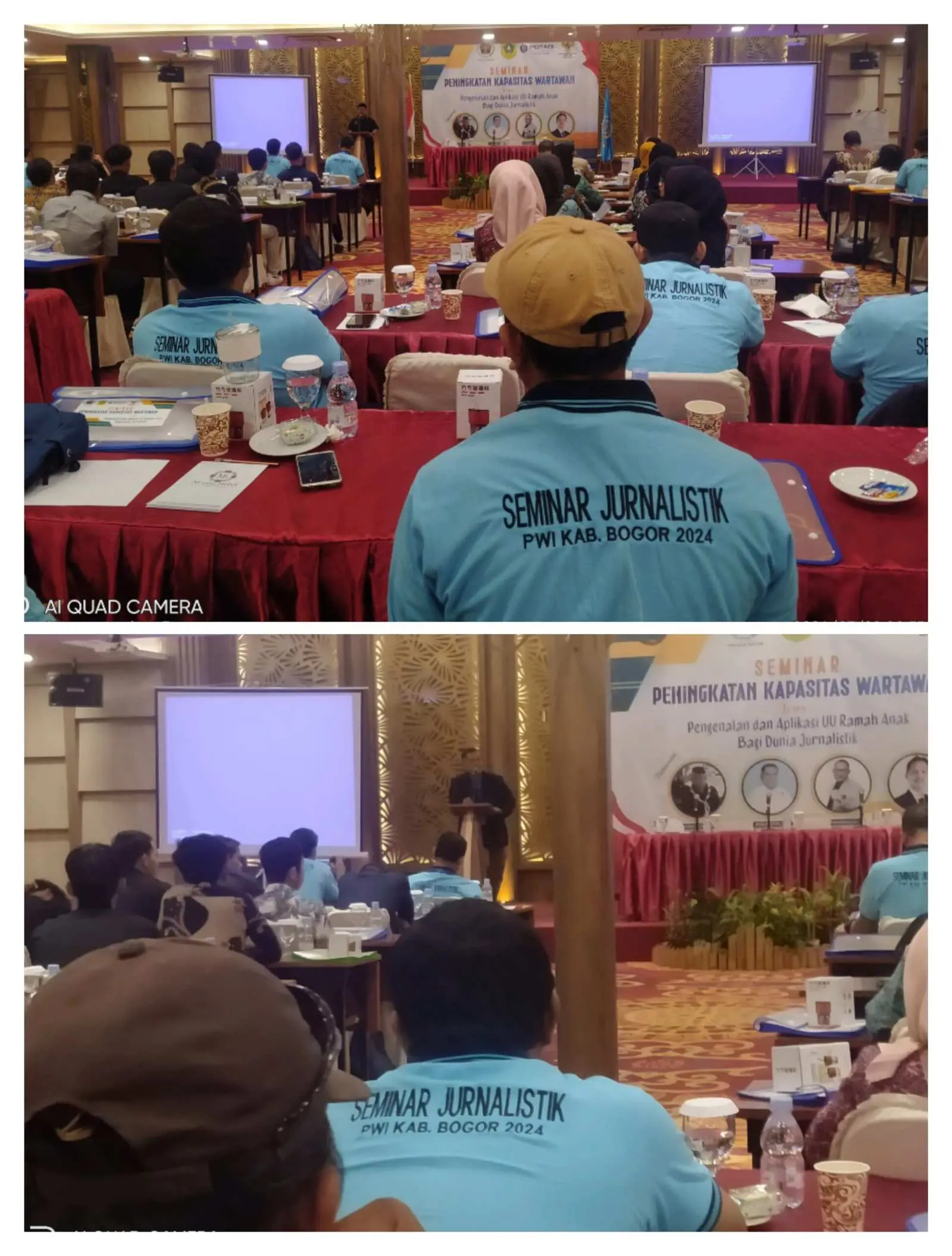 Seminar peningkatan Kapasitas Wartawan PWI Kabupaten Bogor.