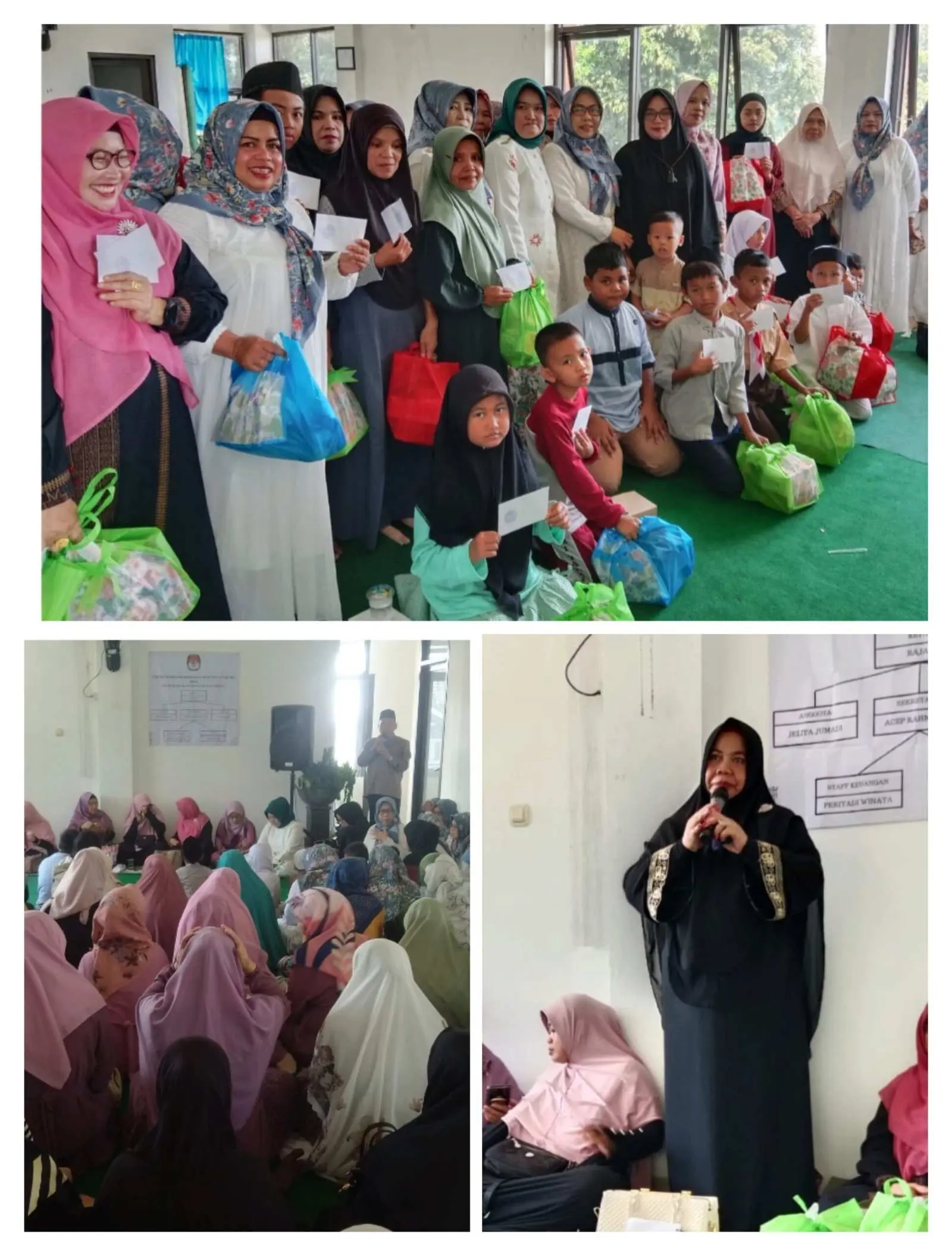 Pengajian Dan Santunan Anak Yatim Kelurahan Pakansari Cibinong 