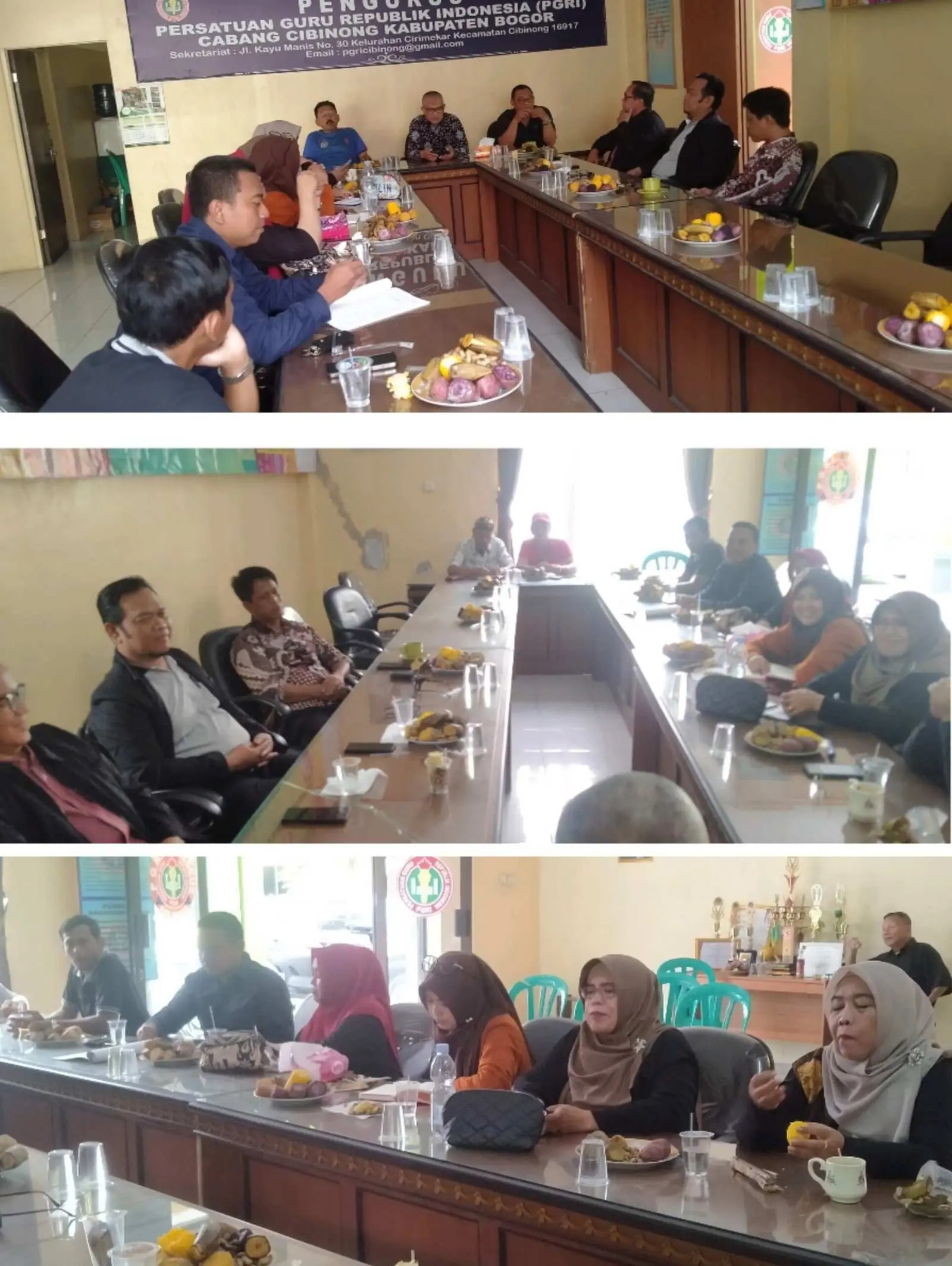 Rapat Pleno PGRI Cibinong Bahas Kegiatan Dalam Rangka HUT 79