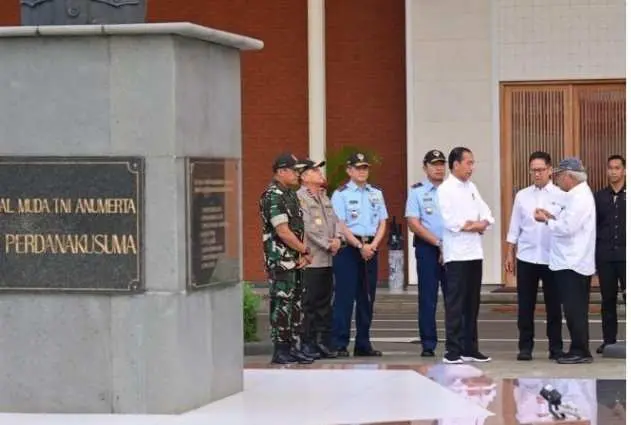 Didampingi Ibu Iriana Presiden Joko Widodo Melakukan Kunjungan Kerja Ke Provinsi Sulawesi Selatan