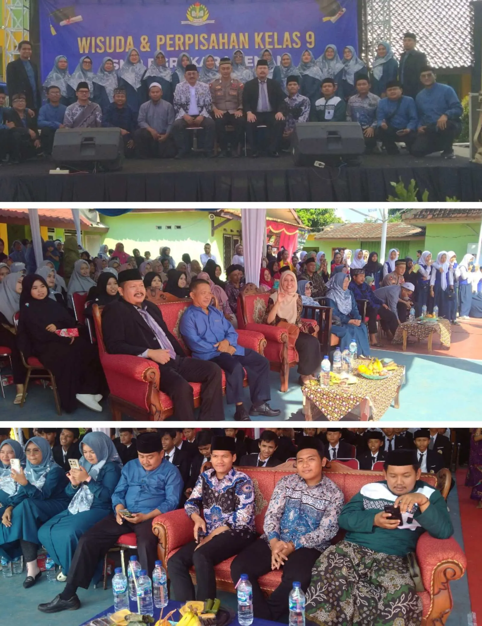 Wisuda & Perpisahan Kelas IX SMP PGRI Karadenan ajaran 2023 -2024