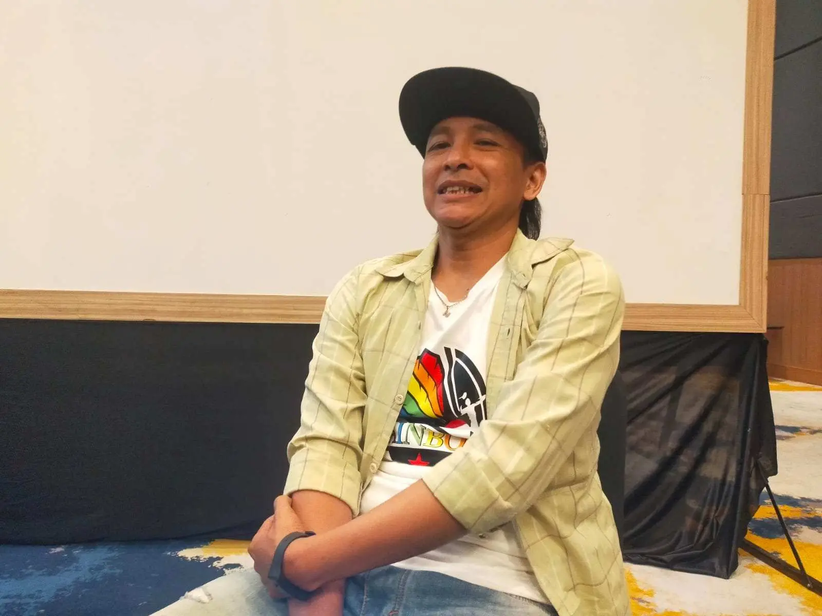 Atlet Badminton Kebanggaan PWI Jawa Barat Kusno Sujarwadi 