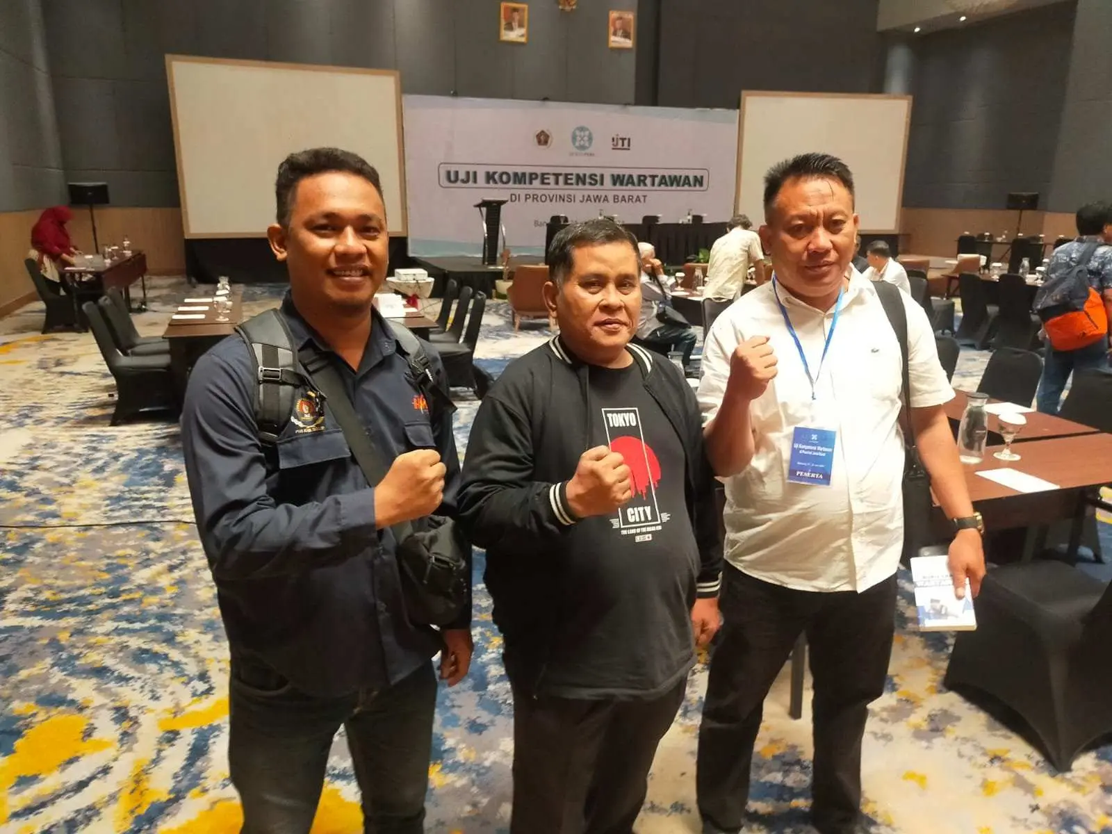 Ketua PWI Kabupaten Bogor Sampaikan Rasa Syukur Atas Lulusnya Dua Anggotanya di UKW Dewan Pers