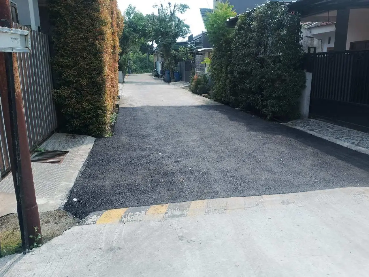 Hotmix Sisa Pemeliharaan Jalan Diduga Dijual ke Warga, Kepala UPT Cibinong Bungkam