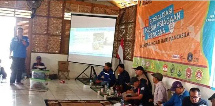 Gelar Sosialisasi Kesiapsiagaan Bencana Ini Harapan Ketua Baraya Care Untuk Anak-anak Muda