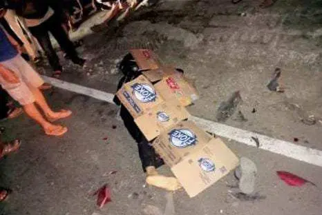 Pemotor Tewas di Tempat Usai Tabrak Truk di Tanjungsari