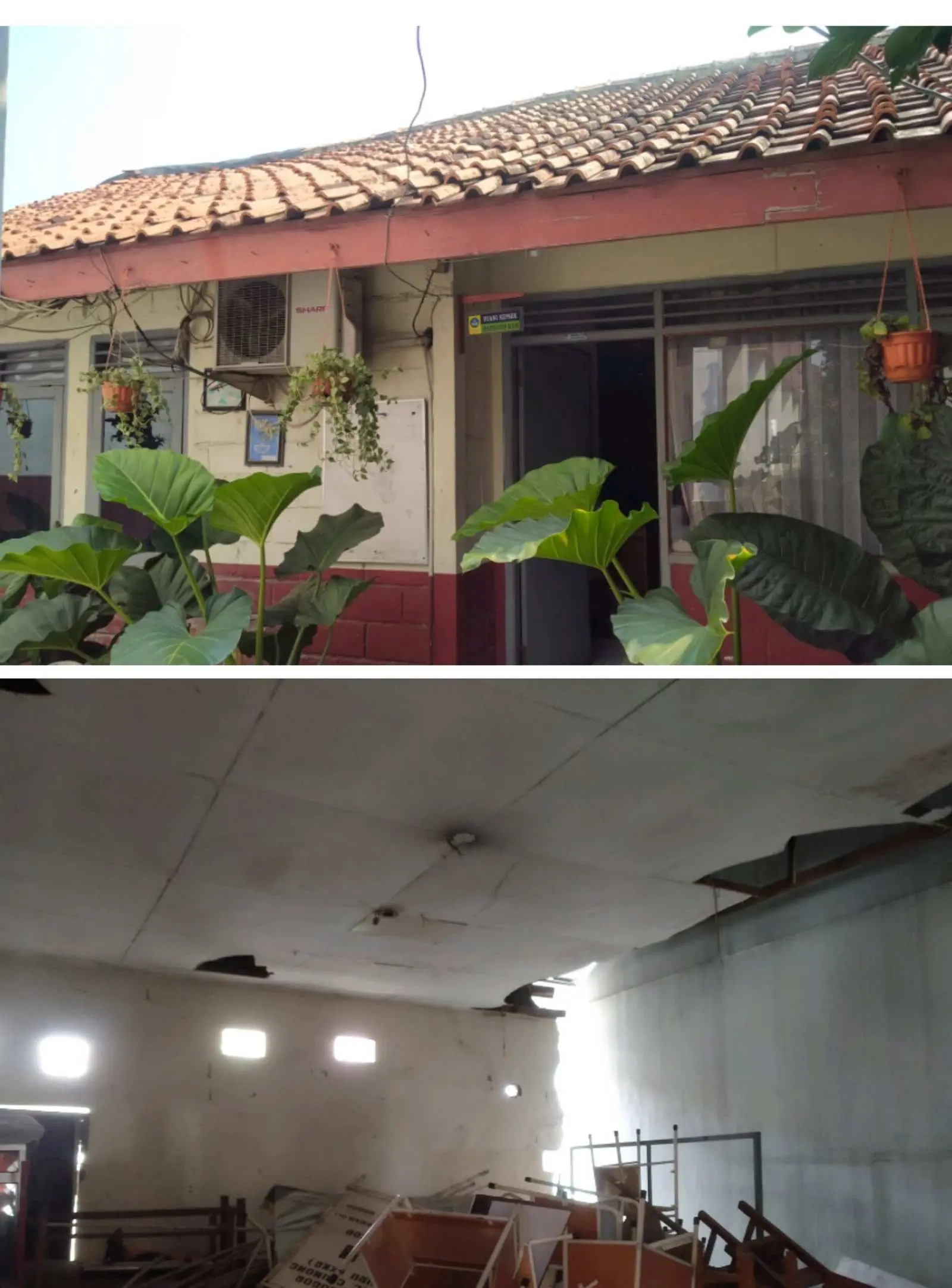 Ruang Kepala Sekolah SDN Ini Memprihatinkan