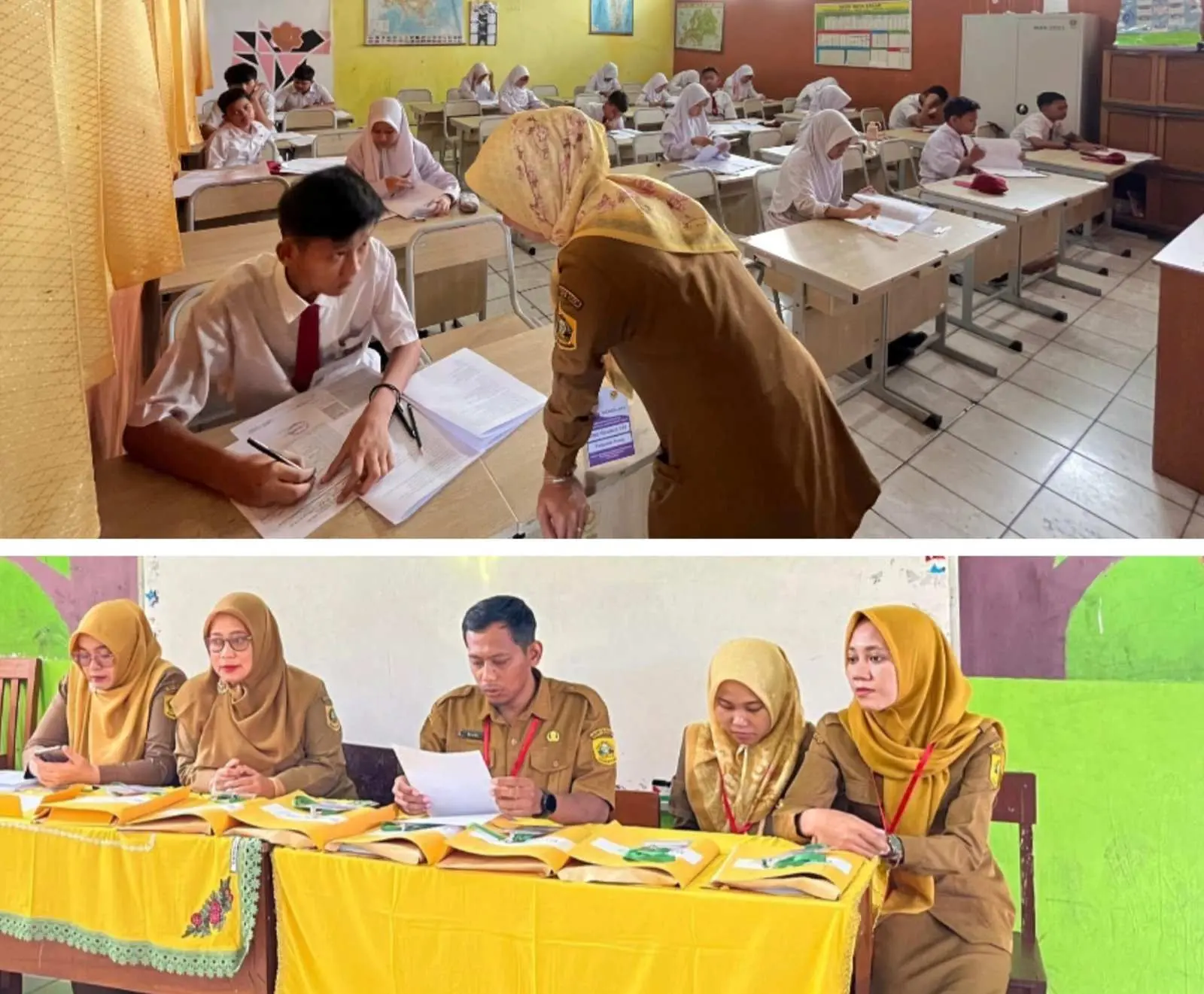 Seratus Dua Puluh Delapan Peserta Didik Ikuti Ujian Sekolah 