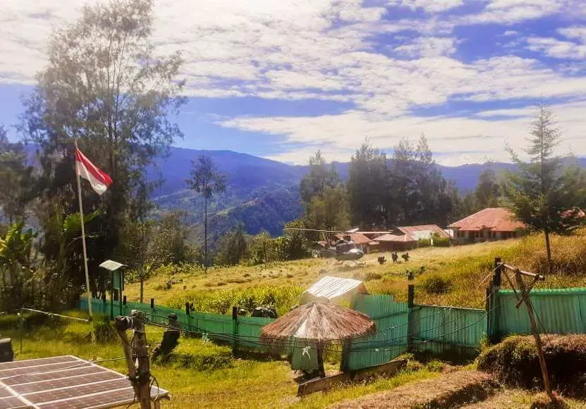 Distrik Hameo Intan Jaya Papua Direbut Kembali Oleh TNI/Polri 