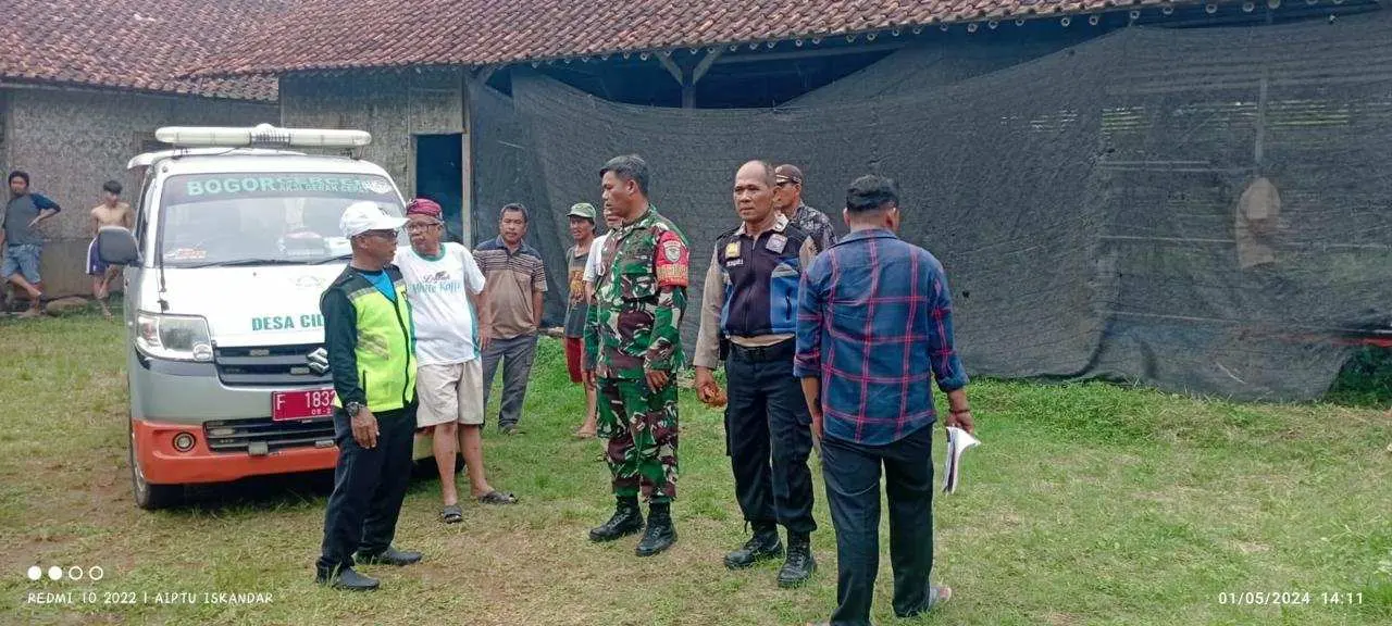 Sangaji Apit Ditemukan Tewas Tergantung, Polsek Gunung Sindur Lakukan Investigasi
