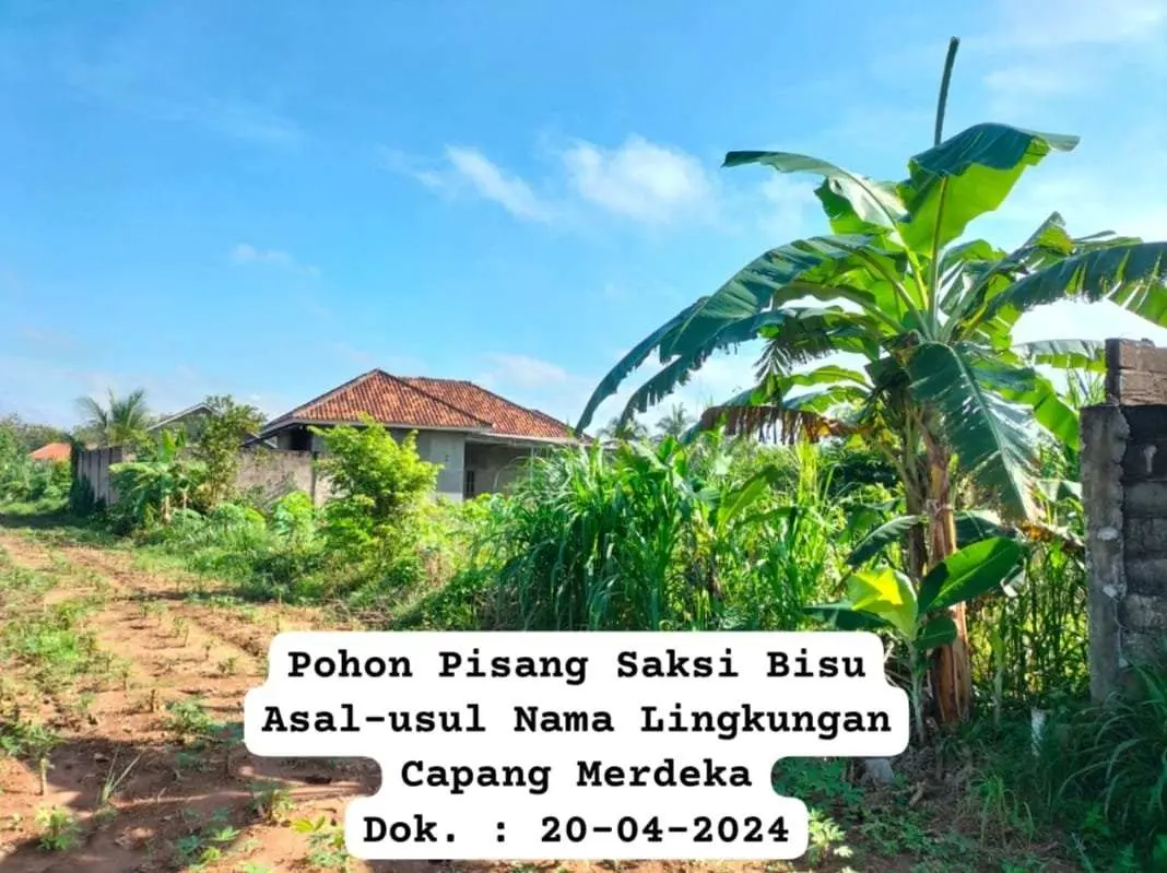 Asal-usul Nama Lingkungan Capang Merdeka