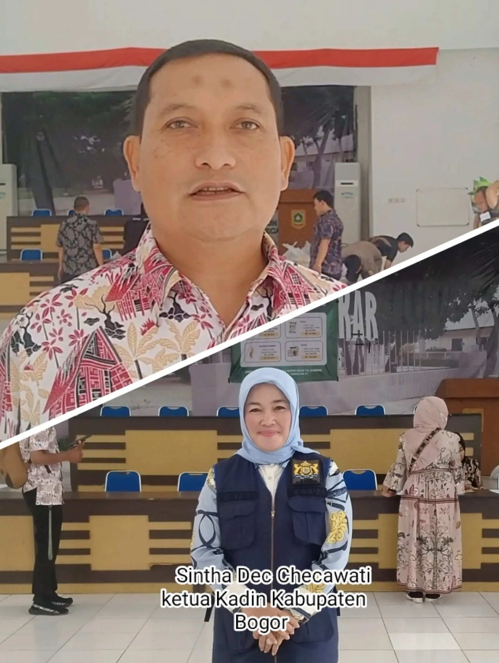 Operasi Pasar Bersubsidi Paket Sembako Kecamatan Cibinong