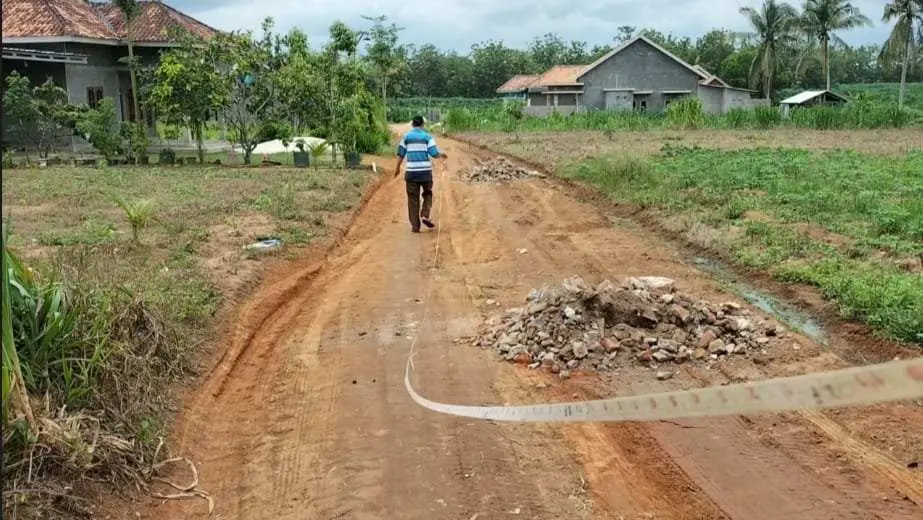 Pembangunan Peningkatan Jalan Akan Direalisasikan Kepala Desa Pasar Sukadana