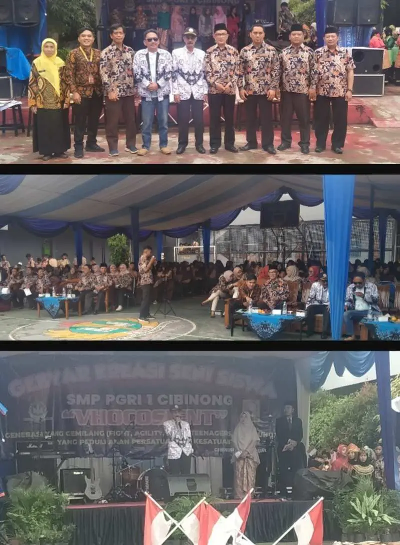 PENTAS Gebyar Kreasi Seni Siswa SMP PGRI 1 Cibinong. “VHEGOSIENT”