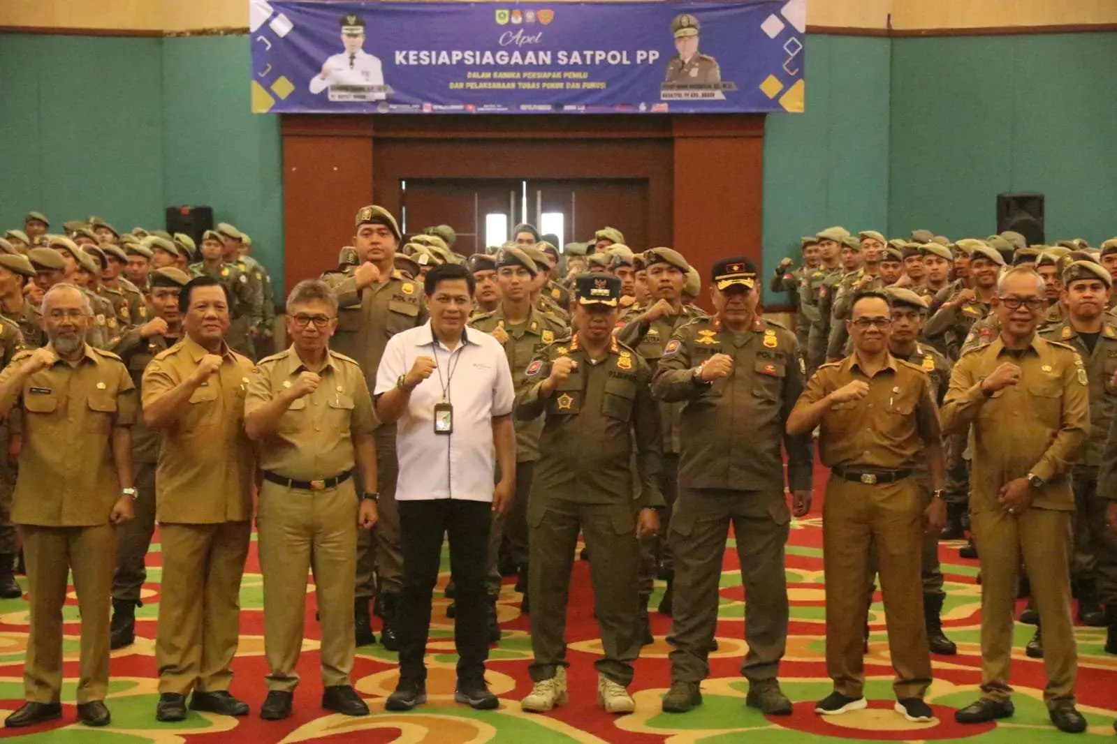Satpol PP Kabupaten Bogor Siap Sukseskan Pesta Demokrasi Pemilu 2024