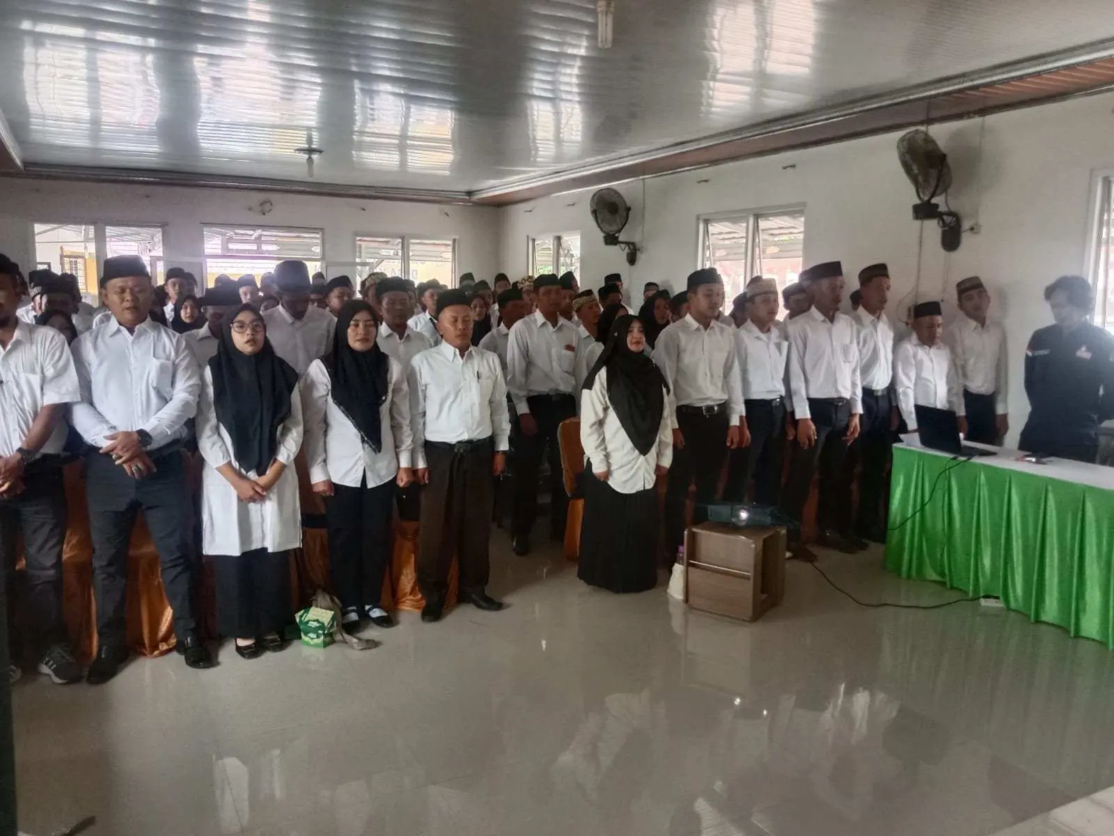 140 Peserta KPPS Desa Kebagusan Dilantik