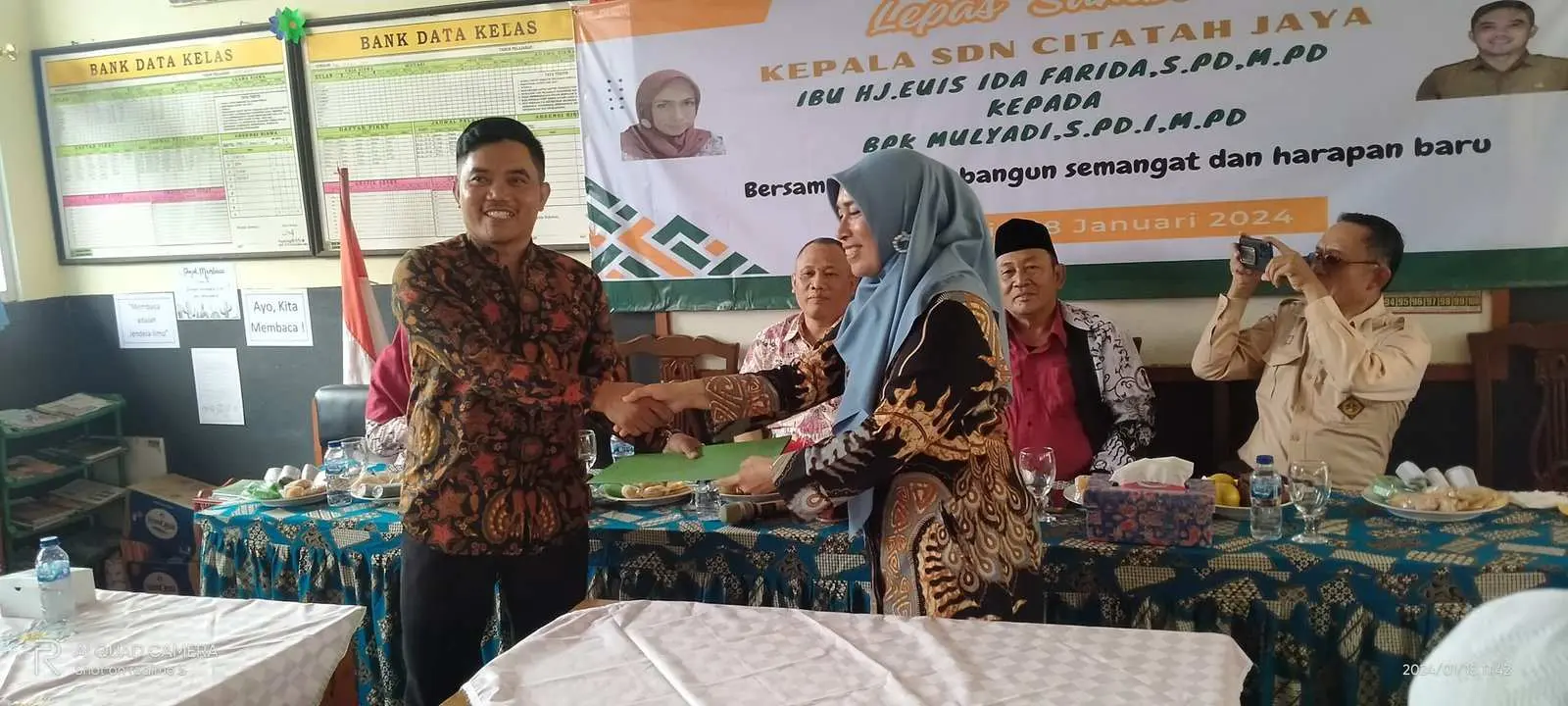 Lepas Sambut Kepala SDN Citatah Jaya.