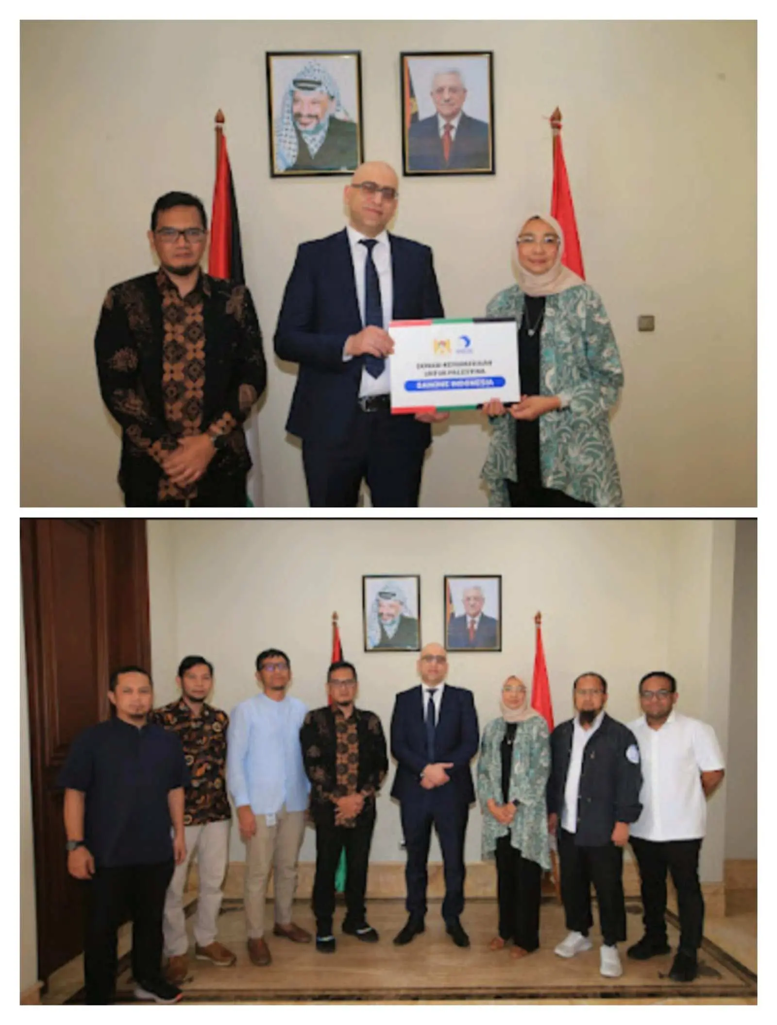 Danone Indonesia Serahkan Bantuan Kemanusiaan ke Palestina Senilai Rp3,13 Miliar