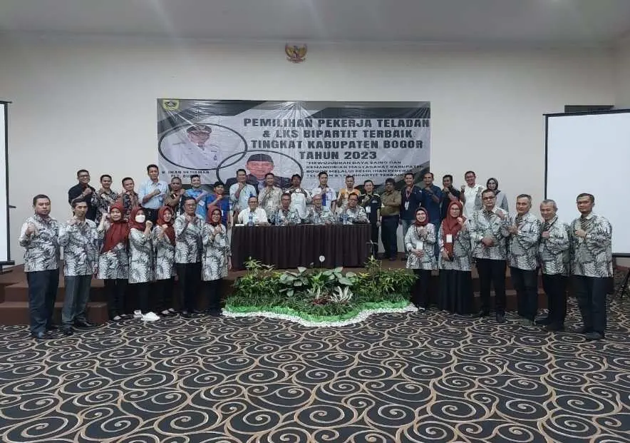 Pemilihan Pekerja Teladan & LKS Bipartit Terbaik Tingkat Kabupaten Bogor Tahun 2023