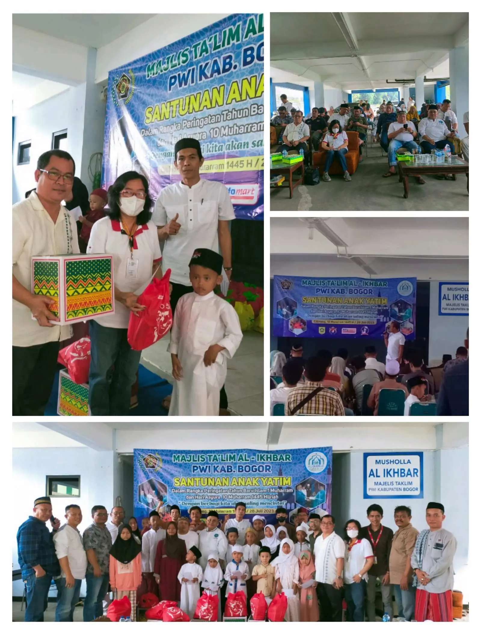 Pemkab Bogor Apresiasi Kegiatan Sosial Santunan Anak Yatim Oleh MT Al-Ikhbar PWI Kabupaten Bogor