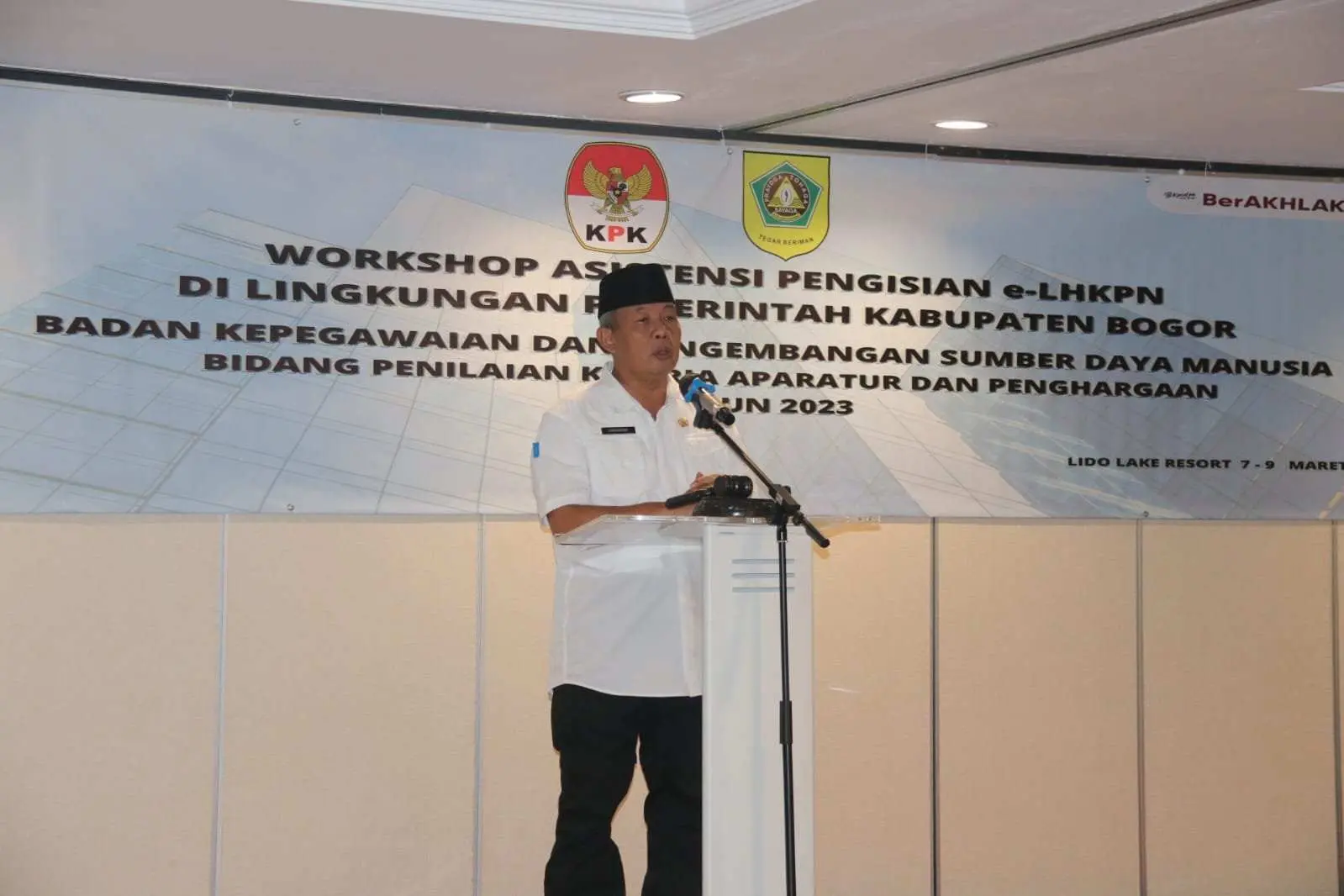 Sekda Kabupaten Bogor Minta Jajarannya Segera Selesaikan LHKPN Tahun 2023