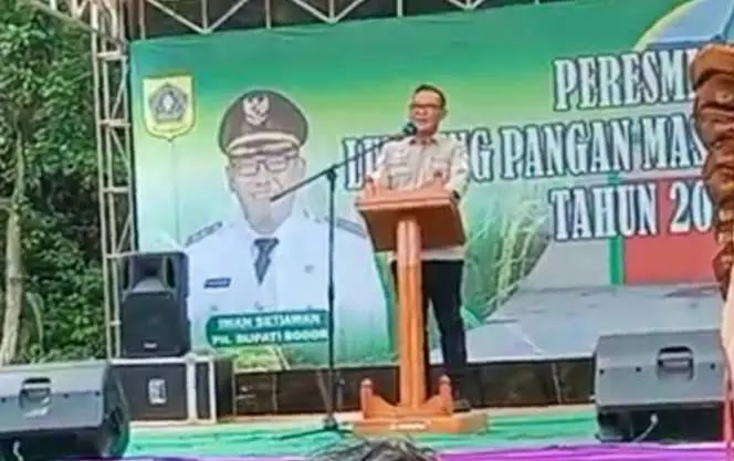 Siap Hadapi Ancaman Krisis Pangan, Pemkab Bogor Resmikan 4 Lumbung Pangan Masyarakat