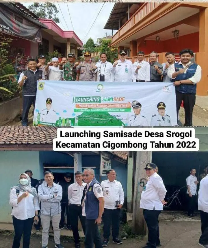Realisasikan Samisade 2022, Desa Srogol Betonisasi Jalan dan TPT