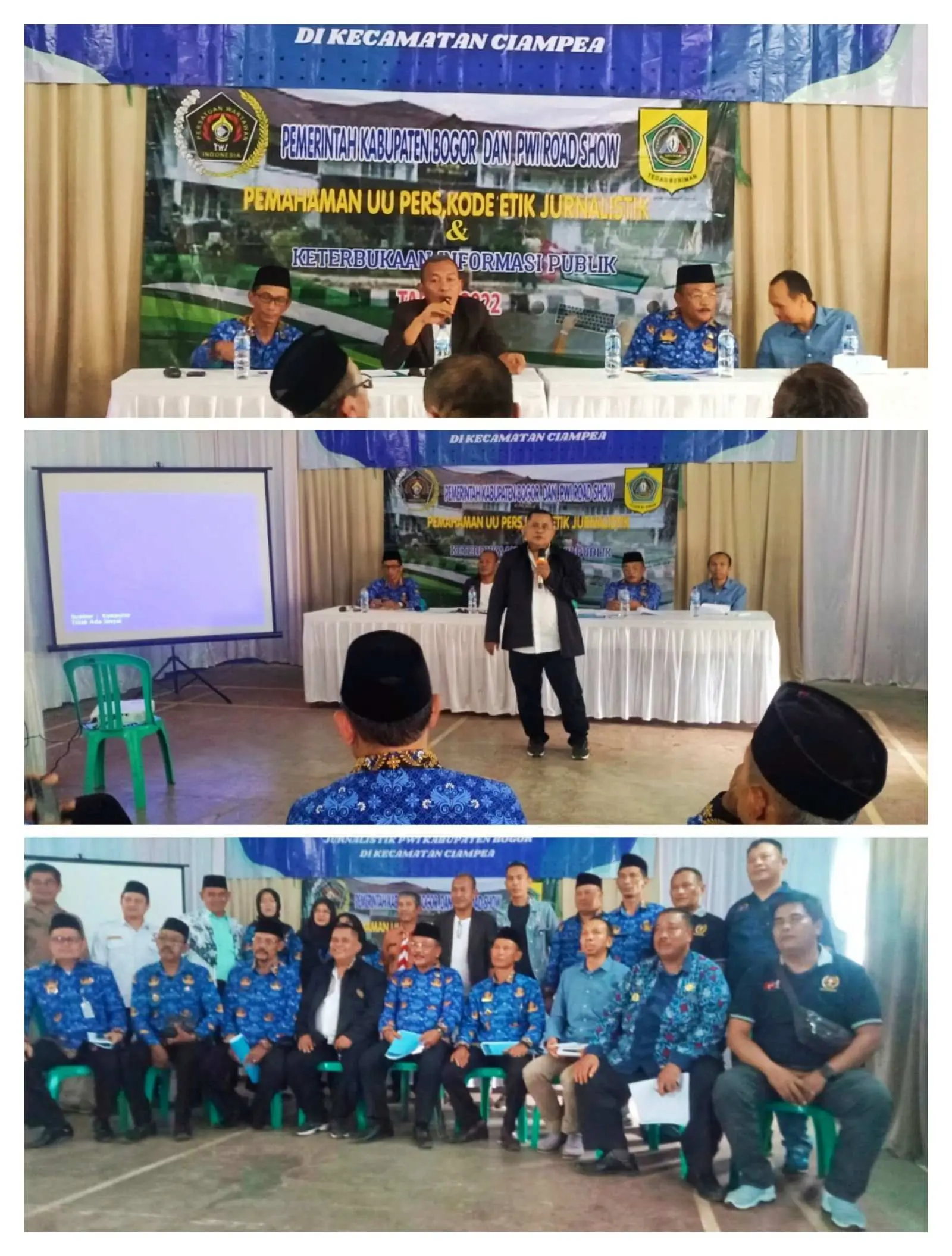 Camat Ciampea: Safari Jurnalistik PWI Kabupaten Bogor Berdampak Positif Buat Wilayah