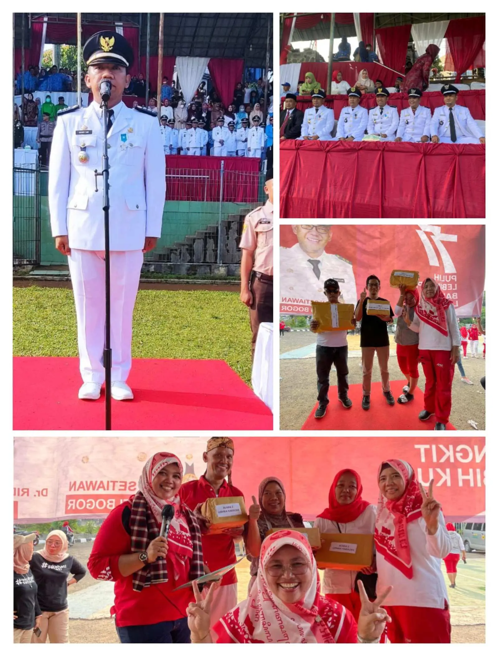 Peringatan HUT Kemerdekaan RI Ke-77 Kecamatan Citeureup