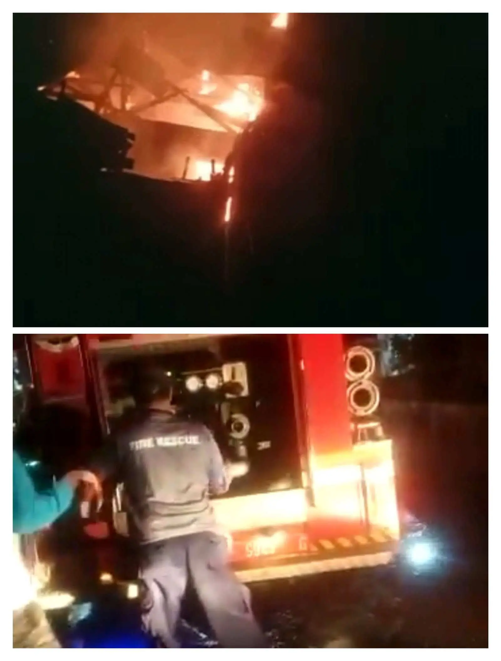 Kebakaran di Cinagara, 1 Rumah Warga Ludes Dilalap Si Jago Merah