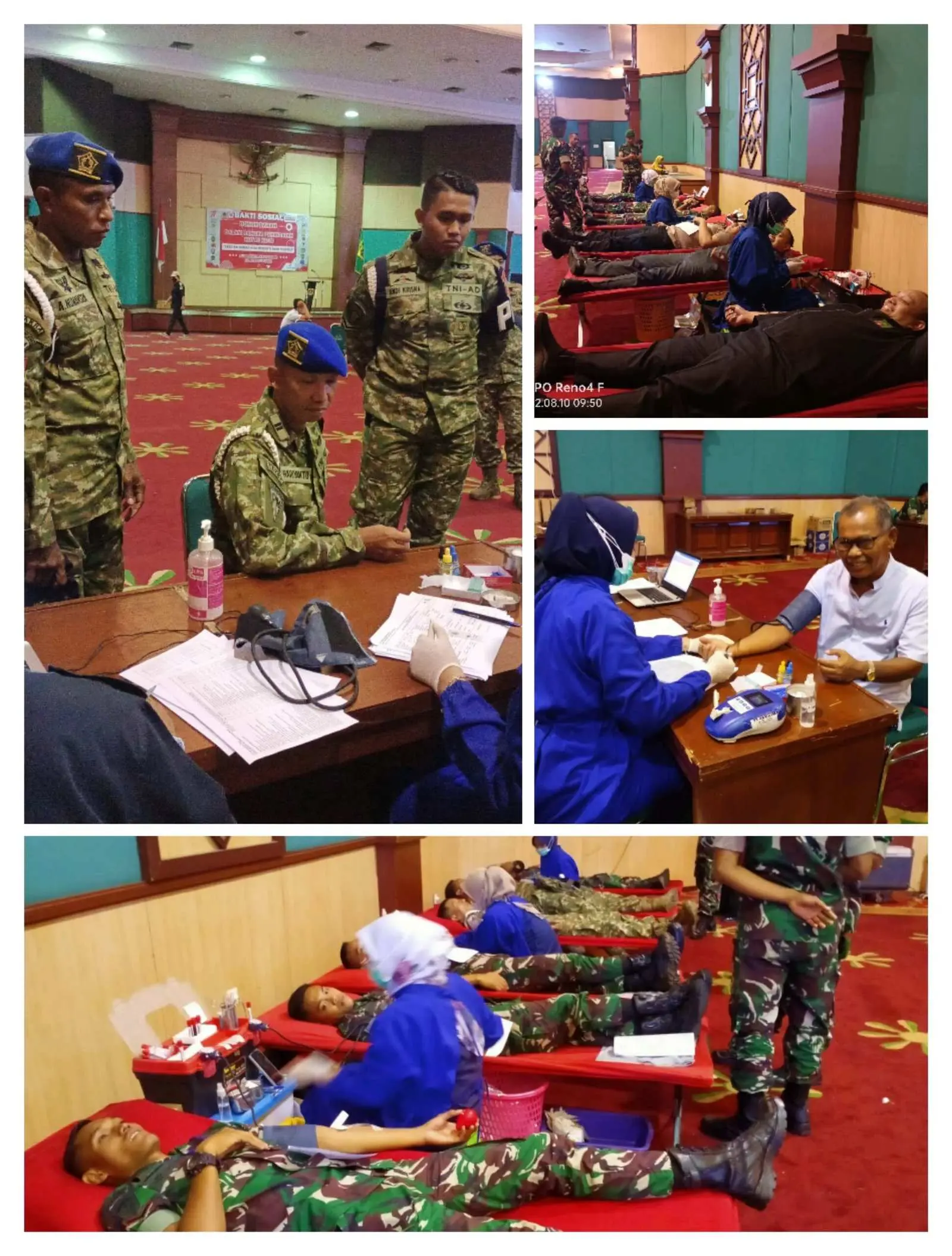 PWI Kabupaten Bogor Gandeng Lintas Instansi Gelar Baksos Donor Darah