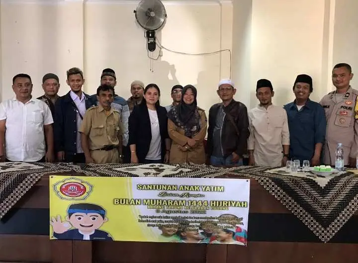 Karang Taruna Kelurahan Gudang Gelar Santunan Anak Yatim