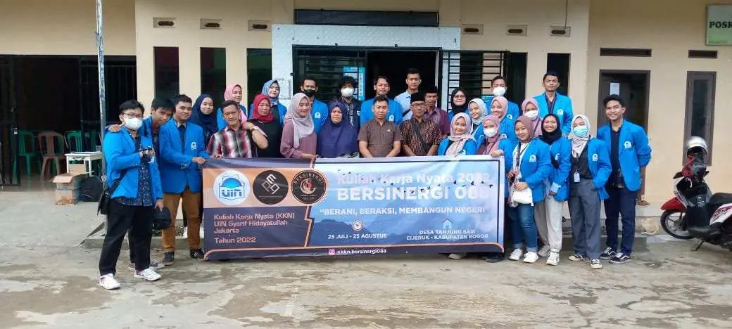 Kades Tanjungsari Resmikan Pembukaan KKN Mahasiswa