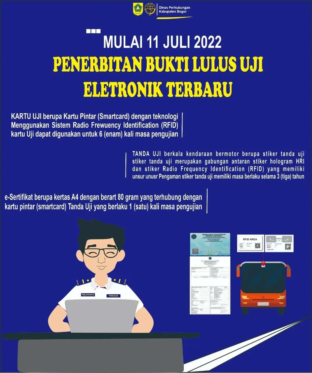 Dishub Kabupaten Bogor Segera Launching dan Sosialisasikan Kartu BLUe Terbaru, Simak Perbedaannya