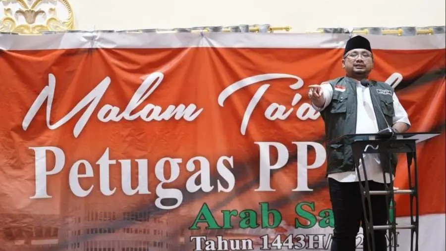 Menteri Agama Yaqut Cholil Qoumas Minta Petugas PPIH Arab Saudi Totalitas Melayani Jemaah