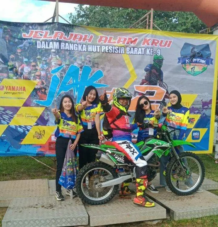 Bupati Pesisir Barat Resmikan Event Trail Adventure Jelajah Alam Krui ke-2