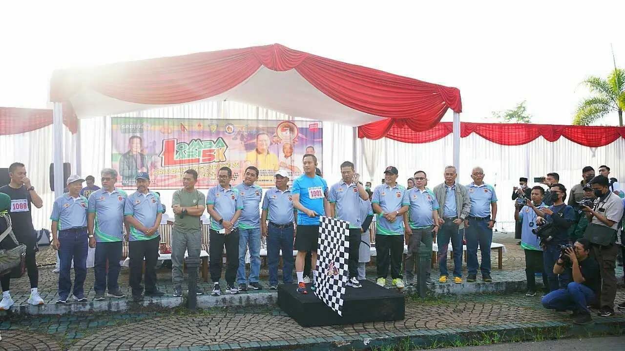 1.100 Peserta Ikuti Lomba Lari Maraton Polresta Bandung