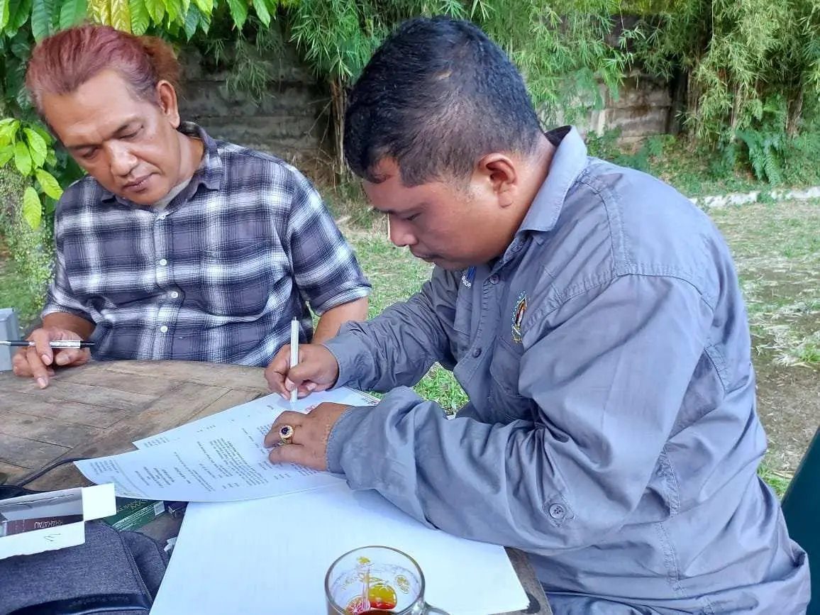 PT.PPE dan Koperasi WKM PWI Kabupaten Bogor Tandatangani MoU Kerjasama Hak Sewa Pakai Lahan