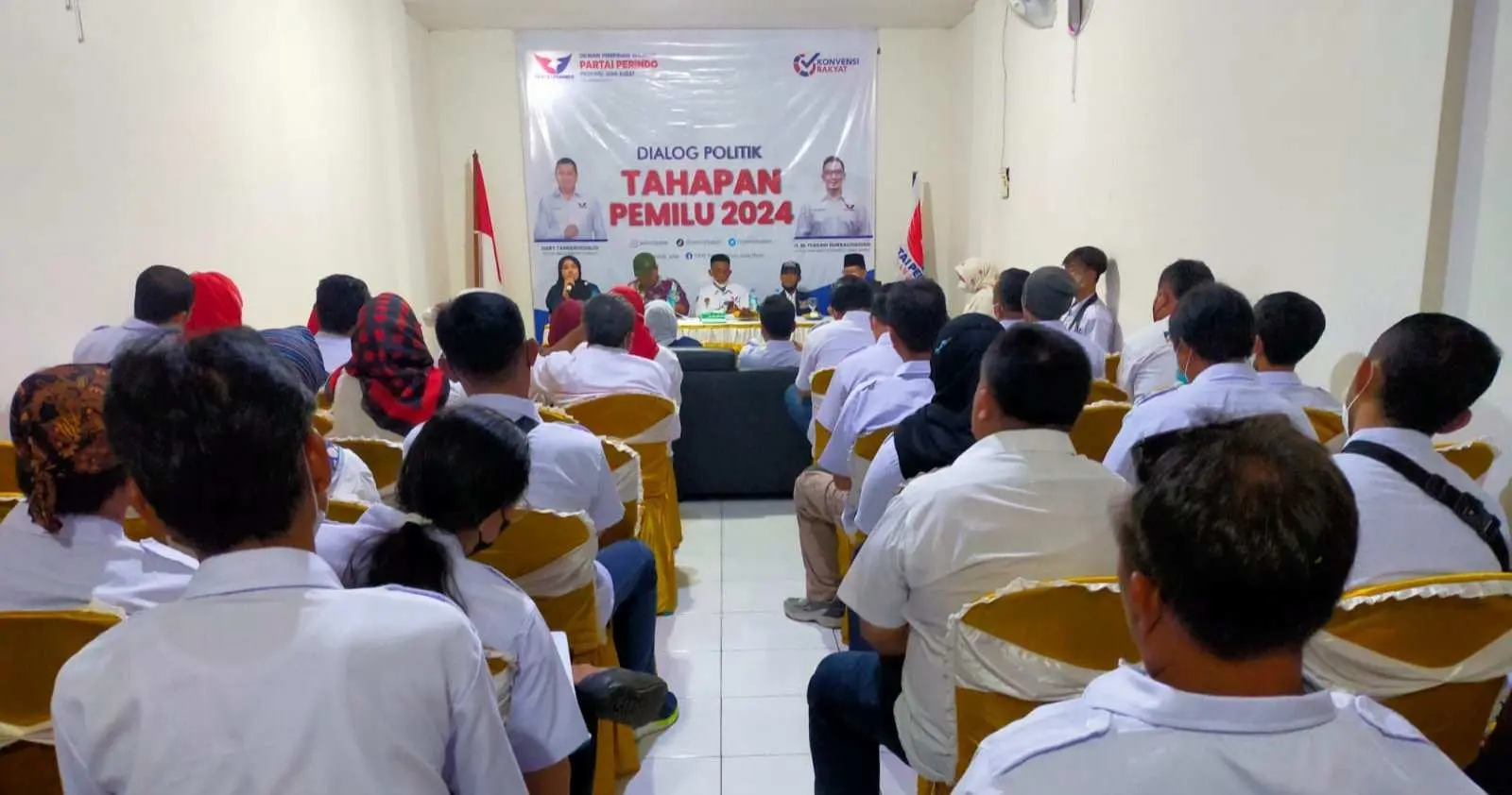Gelar Dialog Politik DPD Perindo Kabupaten Bogor Siap Menangkan 1 Kursi di Tiap-tiap Dapil
