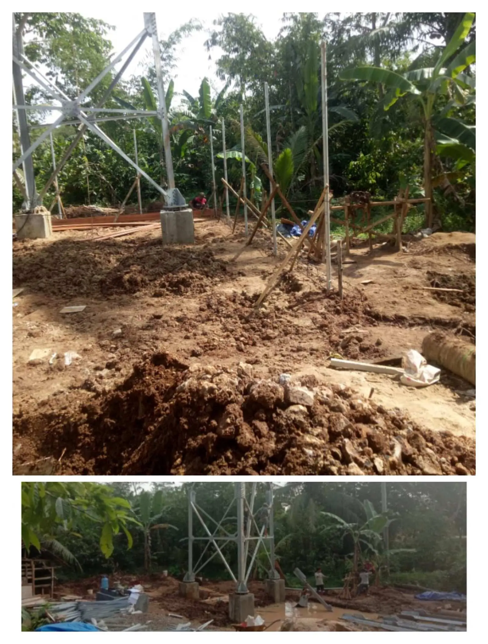 Pembangunan Menara BTS di Desa Cipadang Diduga Belum Kantongi Ijin Lengkap