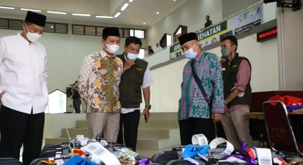389 Jamaah Haji Embarkasi Jakarta Mulai Masuk Asrama
