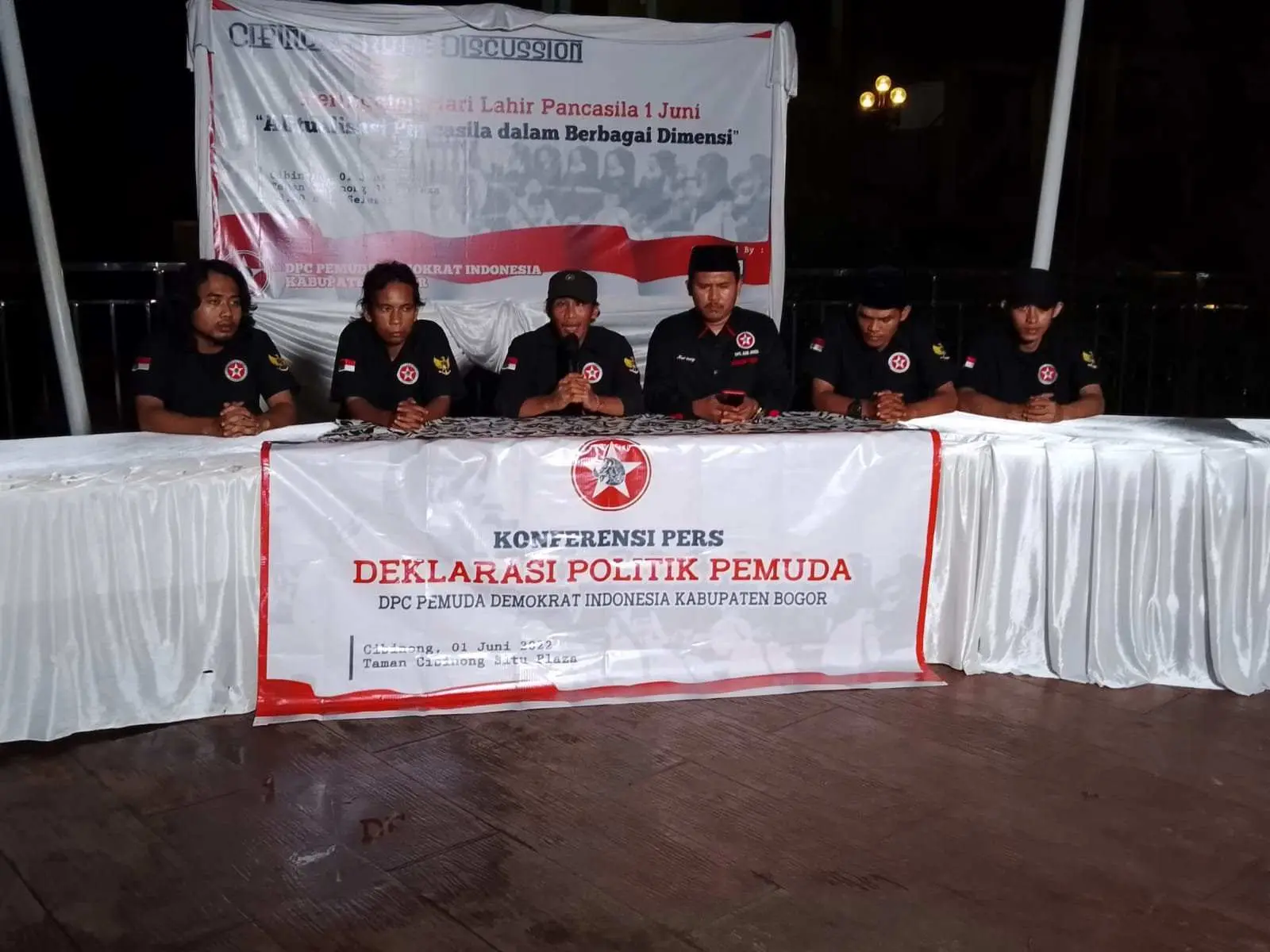 Pemuda Demokrat Indonesia Deklarasi Dukung Fuad Untuk KNPI Kabupaten Bogor