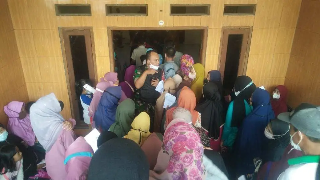 Milyaran Rupiah Dana BPNT Yang Disalurkan di Caringin Minim Pengamanan Aparat