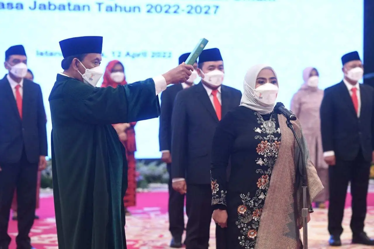 Presiden Jokowi Lantik Anggota KPU dan Bawaslu Masa Jabatan 2022-2027, Isu Penundaan Pemilu Terbantahkan