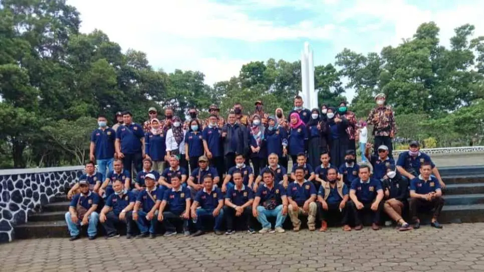 Puncak Peringatan HPN Ke-76 Tahun PWI Kabupaten Bogor, Ziarah ke TMP Pondok Rajeg