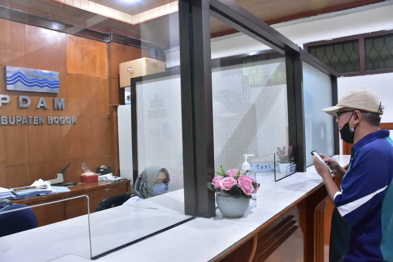 Perumda Air Minum Tirta Kahuripan Cabang Cibinong Optimis Pelayanan di Tahun 2022 Akan Meningkat