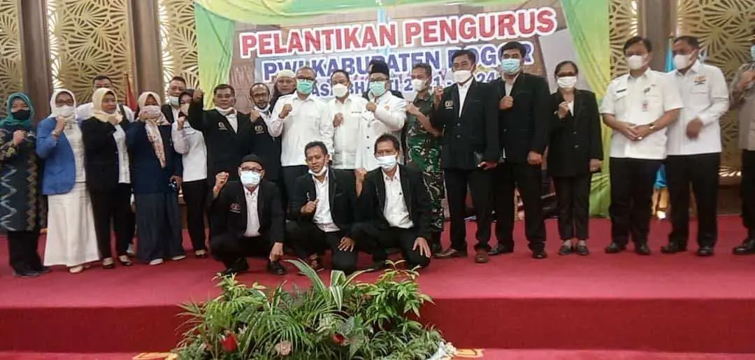 PWI Peduli Resmi dikukuhkan Sebagai Wadah Sosial Kemasyarakatan PWI Kabupaten Bogor