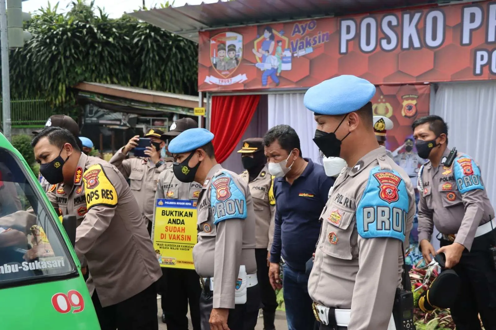 Polresta Bogor Bangun Pos Keamanan dan Pelayanan, Ini Tujuannya