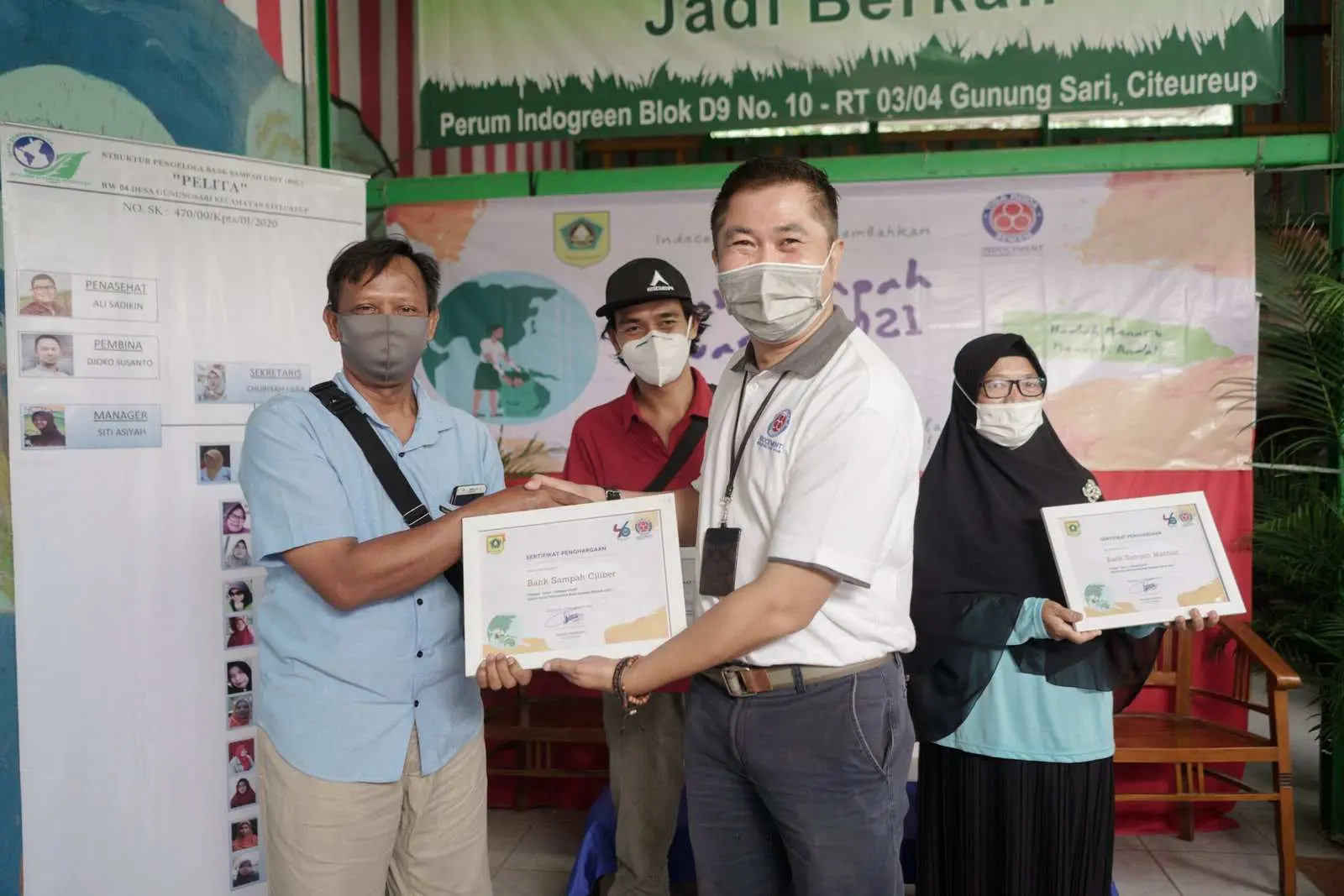 Apresiasi Desa Binaan, PT.Indocement Gelar Bank Sampah Award